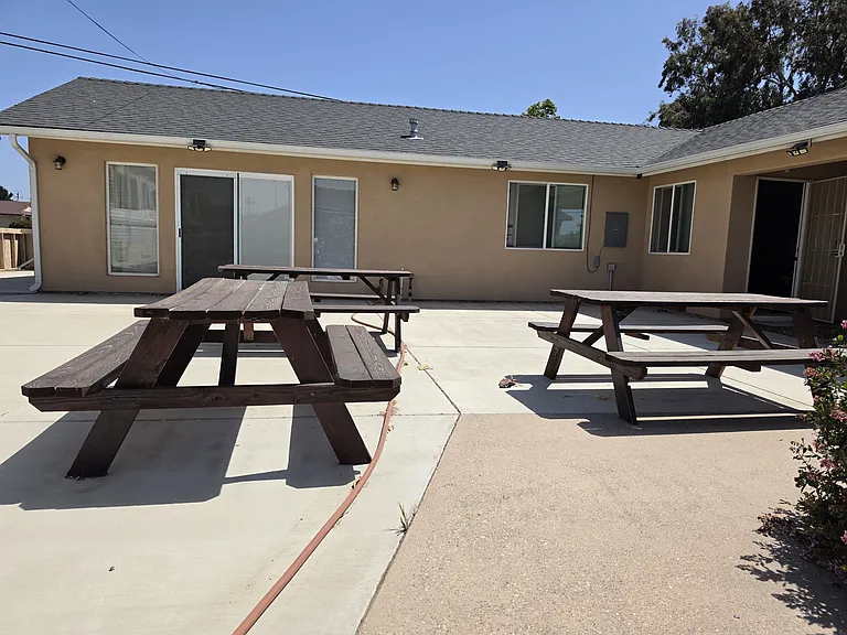 Front of Home Patio Area