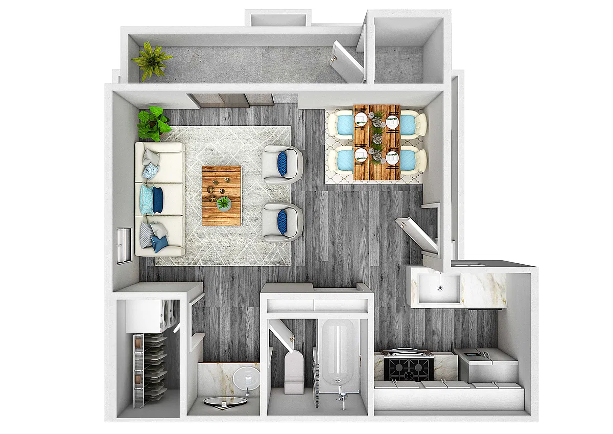 Floor plan Studio