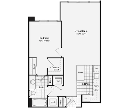 Floor plan A18