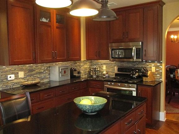 Tile backsplash