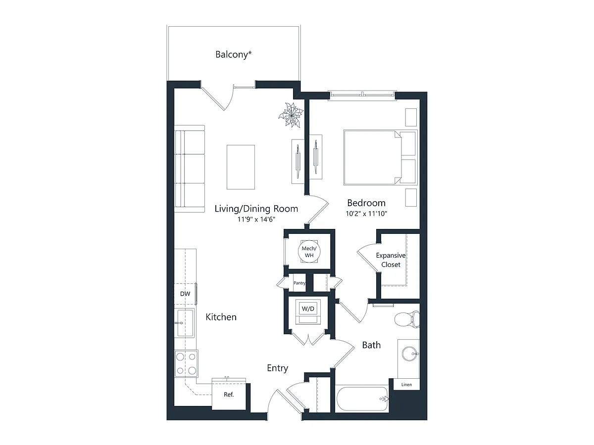 Floor plan A4