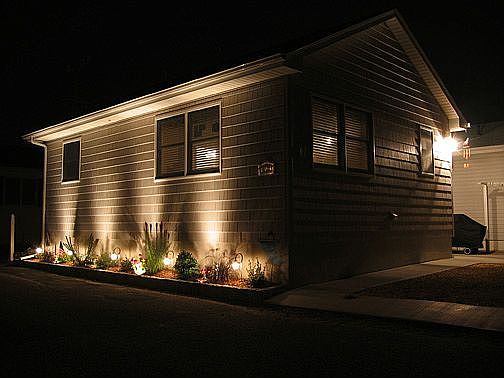 Automated landscape lighting