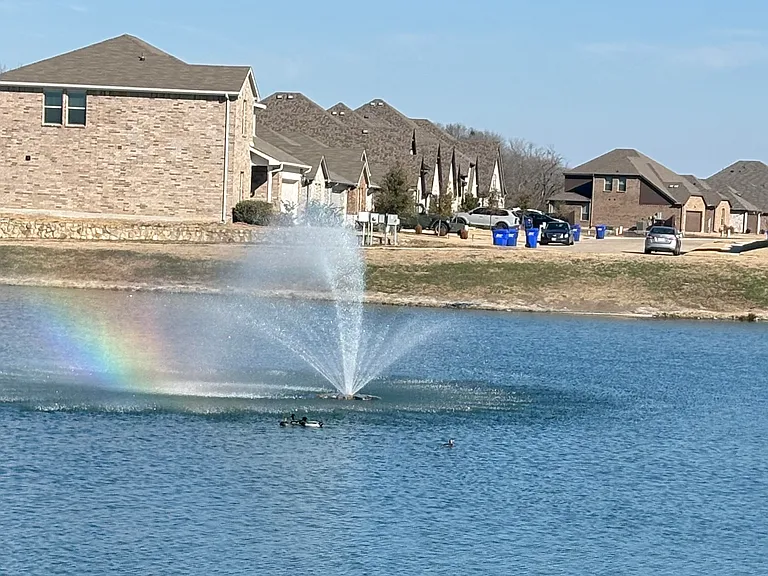 Catch and release pond.