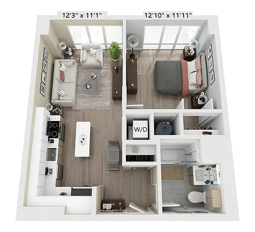 Floor plan A17