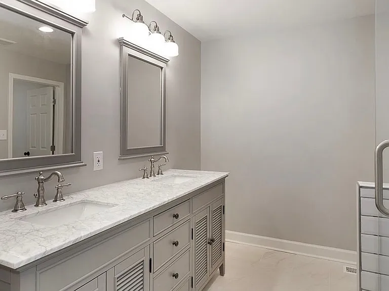 Primary bathroom vanity