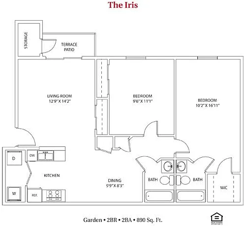 Floor plan The Iris