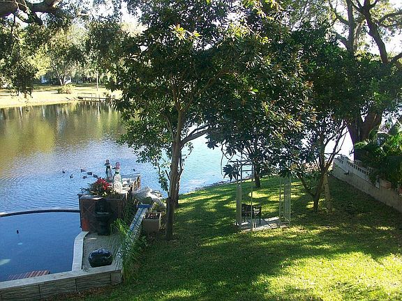 With an orchard- oranges, grapefruit, avocado, apples, guava