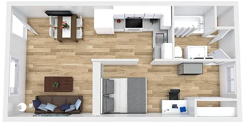 Floor plan 0X1