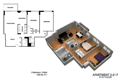 Floor plan F