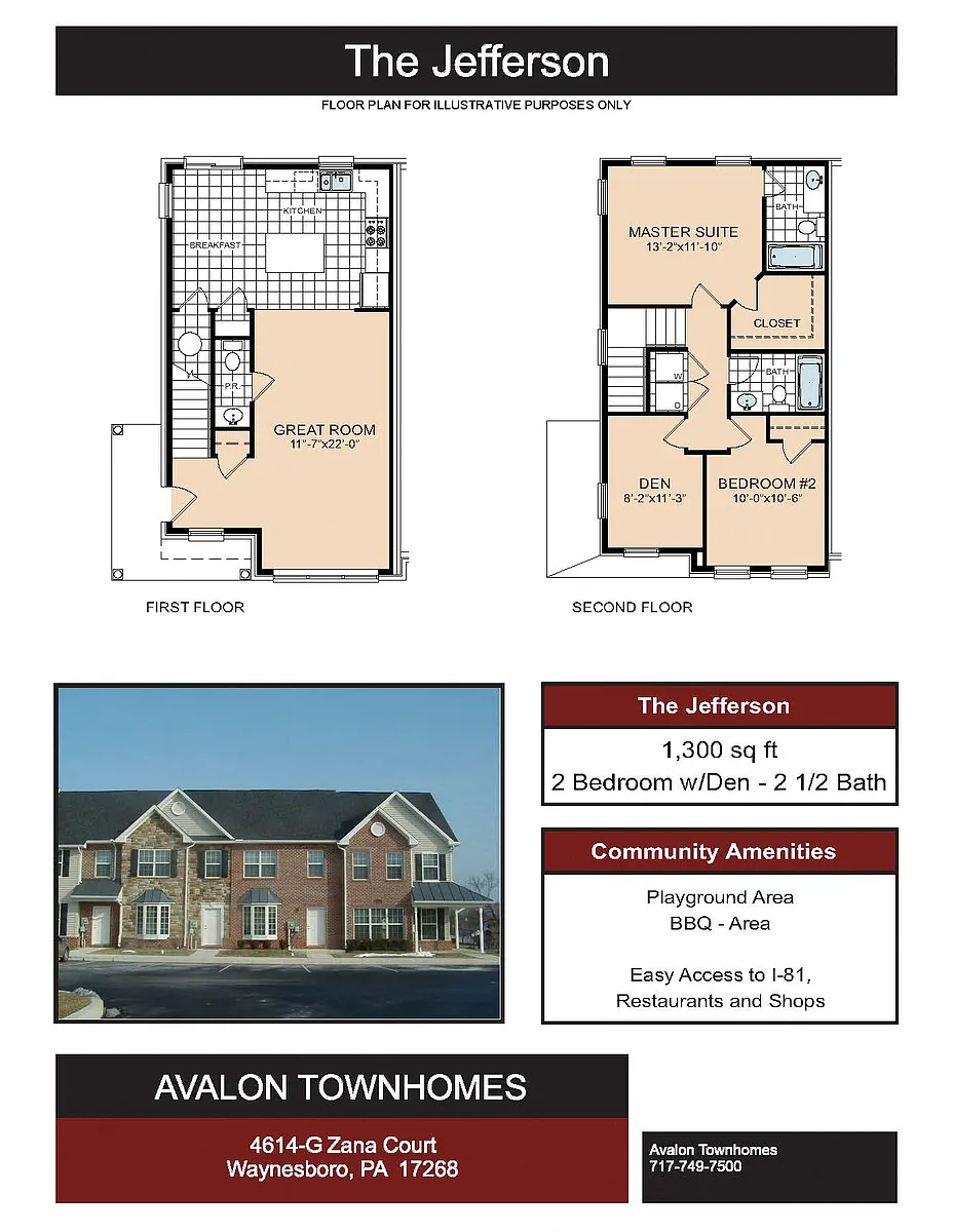 Floor plan The Jefferson