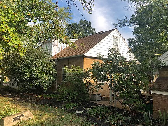 Rear of house