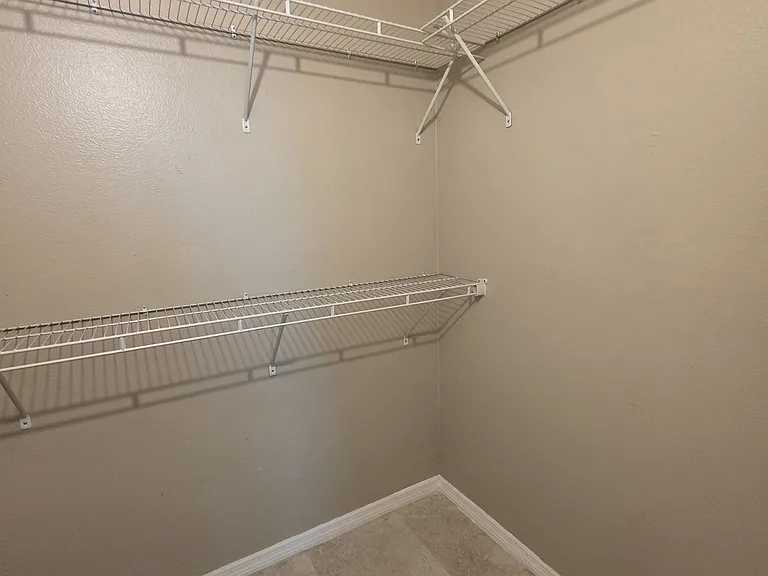 Master bathroom closet