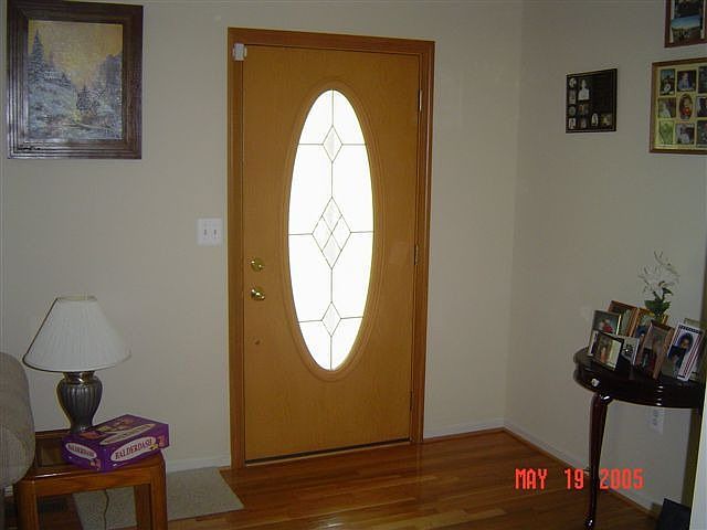 Oak front door