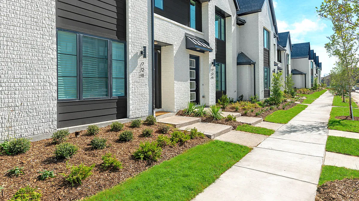 Exterior - The Louise Townhomes