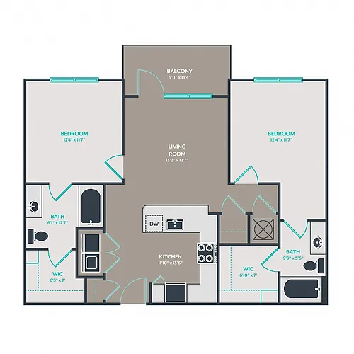 Floor plan B1
