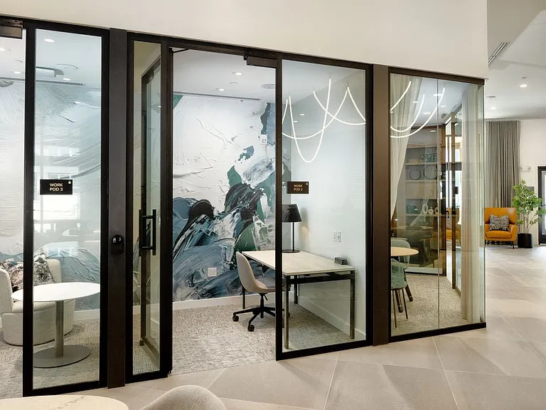 Private work pods