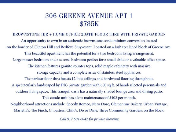 2nd image of 306 Greene Ave APT 1