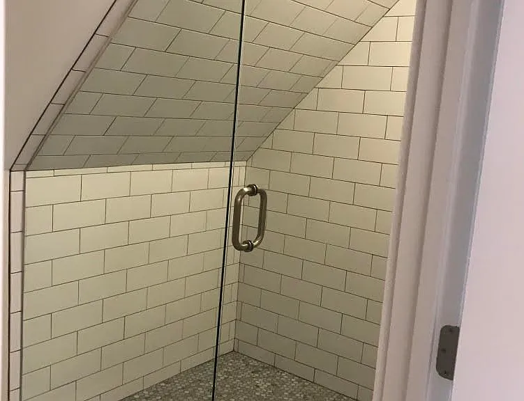 2nd-floor shower