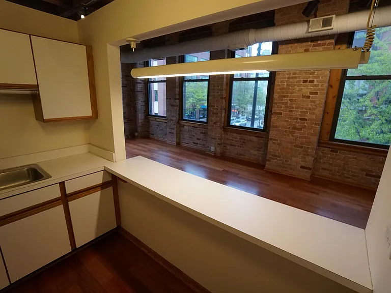 Open concept kitchen