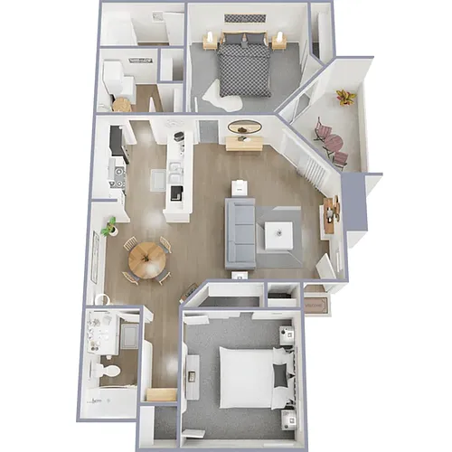 Floor plan Pikes Peak