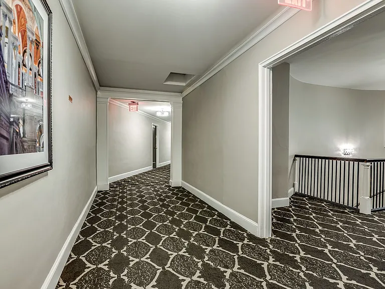 Renovated hallways