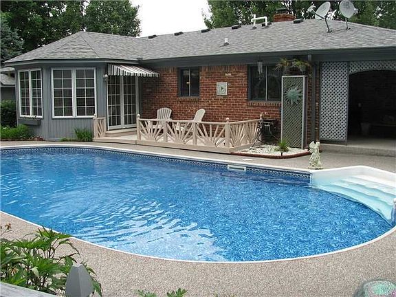 Pool and Rear of House