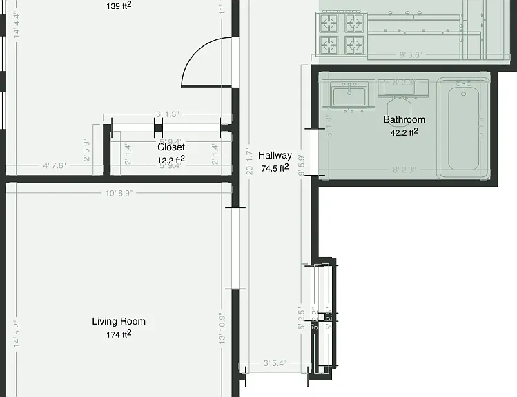 1103A Floor Plan