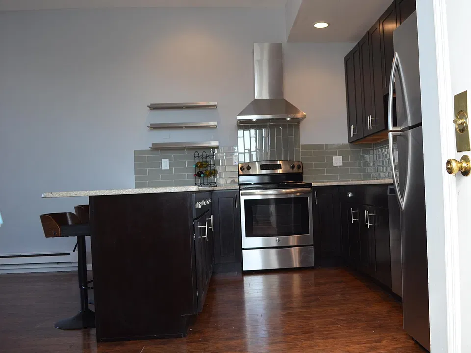 Stainless steel kitchen