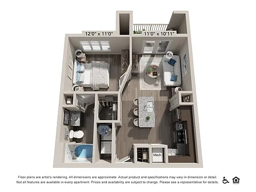 Floor plan 1A1