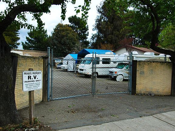 RV Parking for residents