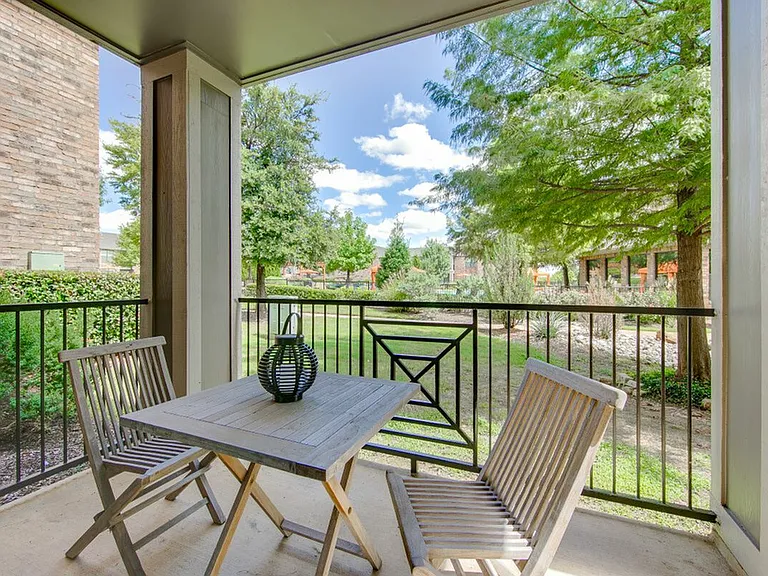 Balcony at Enclave on Golden Triagnle Apartments
