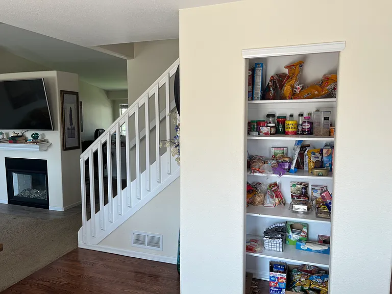 Plenty of open space to organize your life on the main floor