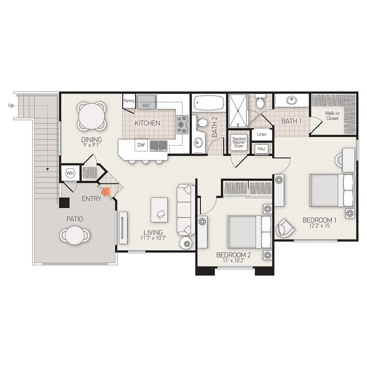 Floor plan Plan A
