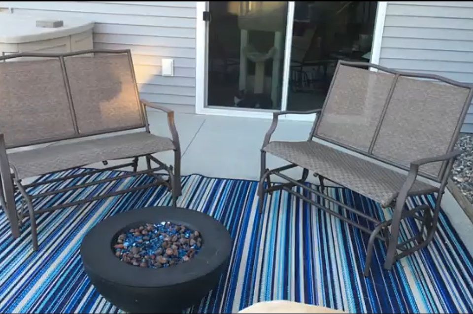 Relax on the patio 