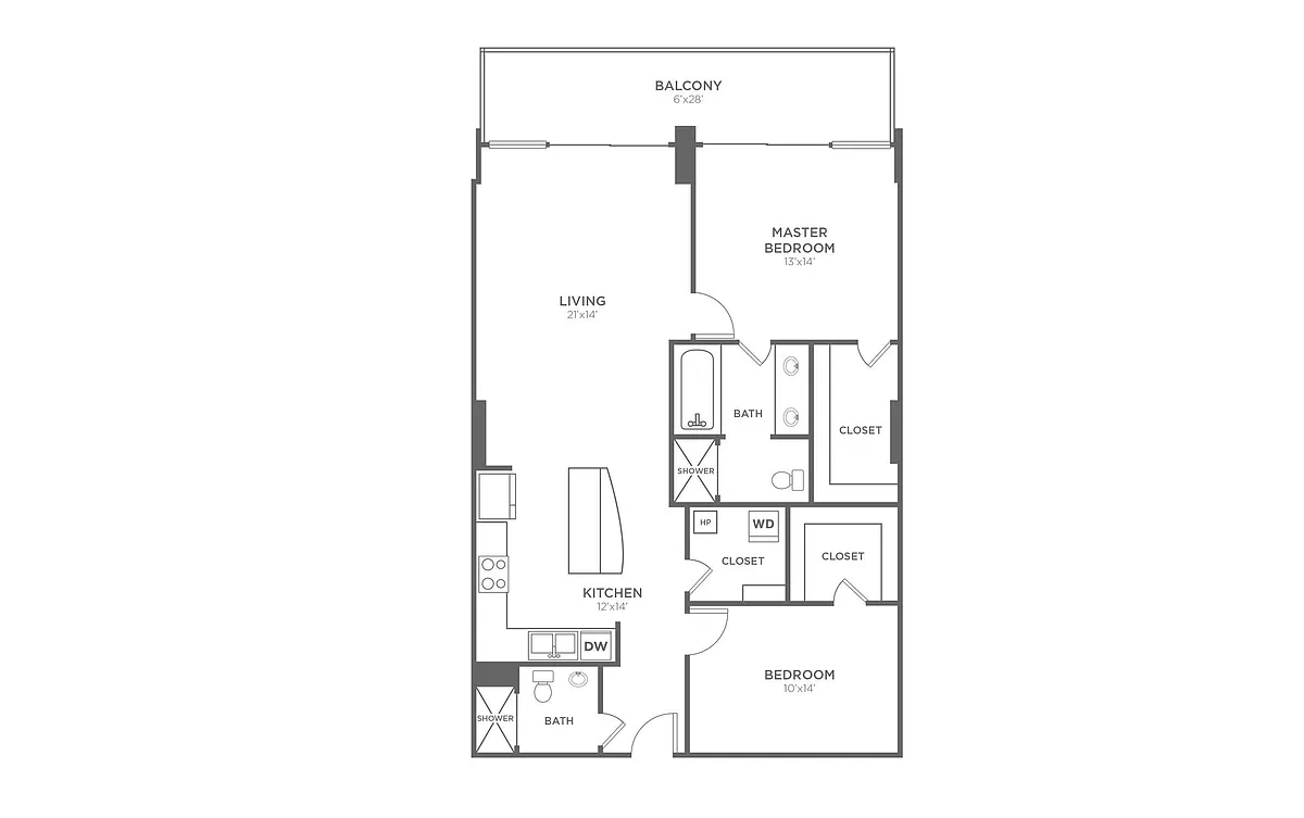 Floor plan B1