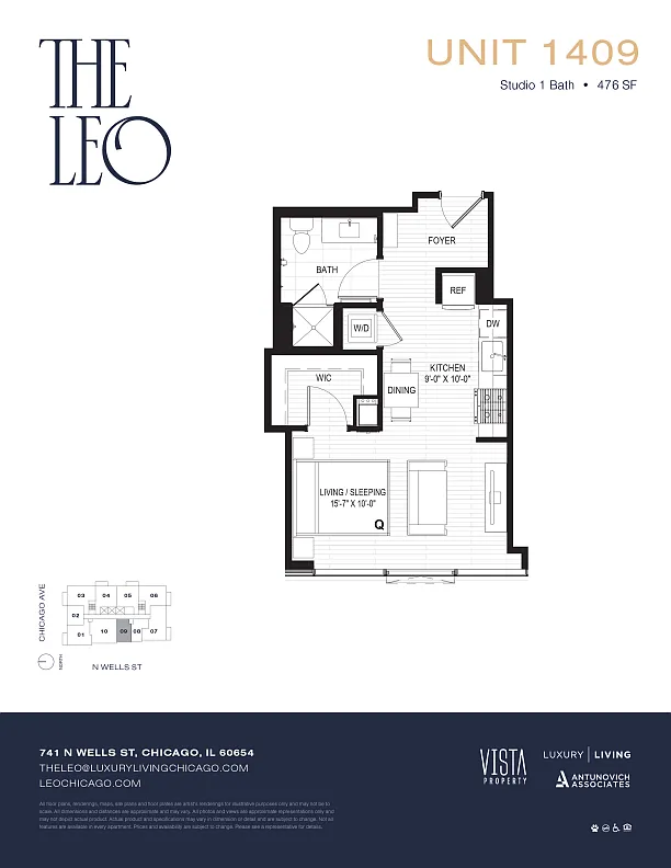 Floor plan 1409