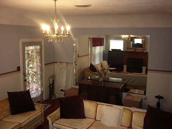 Entrance and living room