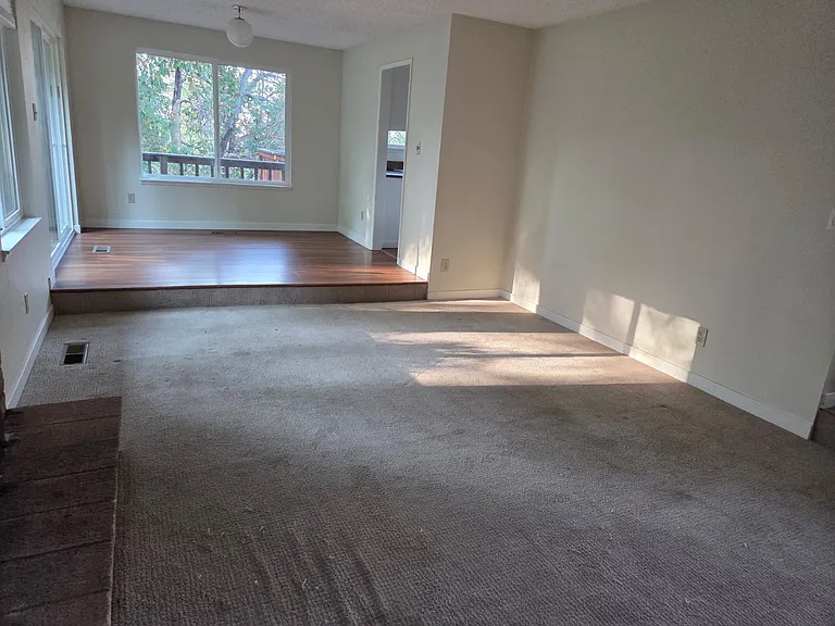 Living and dining rooms