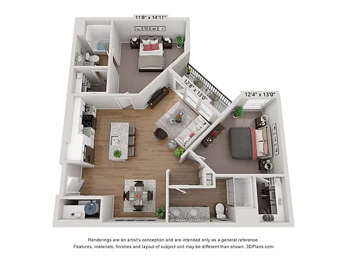 Floor plan B3 - Royal