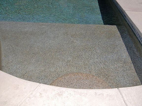 Pebble Tec Pool Entrance