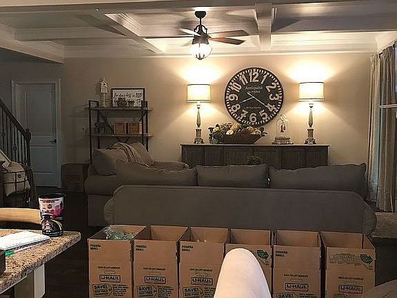 View from kitchen