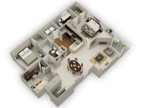 Floor plan Red Cedar