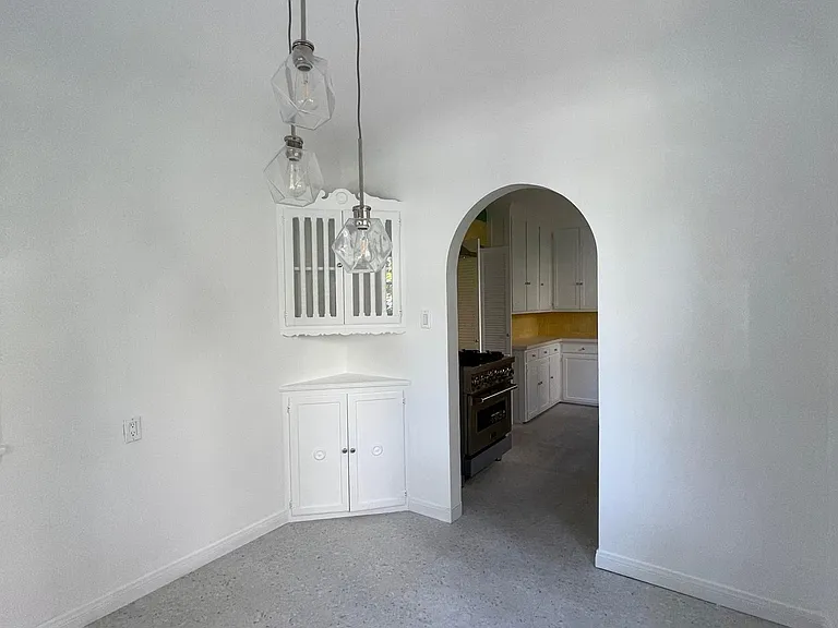 Eat-in-kitchen with built-ins