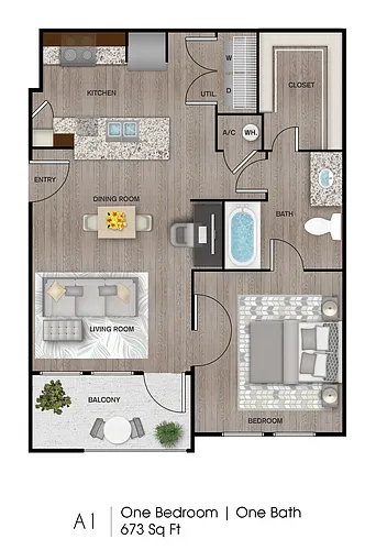 Floor plan A1