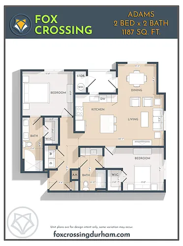 Floor plan Adams