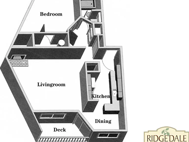 1x1 Deluxe l 820 sq ft l Ridgedale 1x1 Deluxe l 820 sq ft l Ridgedale