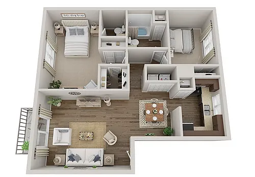 Floor plan B1