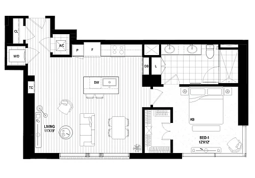 Floor plan A22