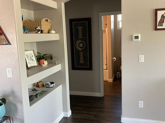 BUILT IN SHELVES