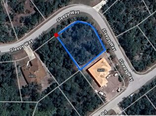 Sleepy Way LOT 19, North Pt, FL 34291